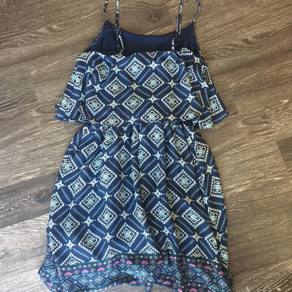 PATTERNED SPRING DRESS - Picture 2 of 3